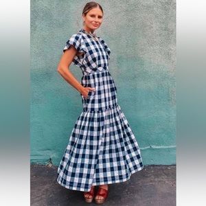 Express gingham dress